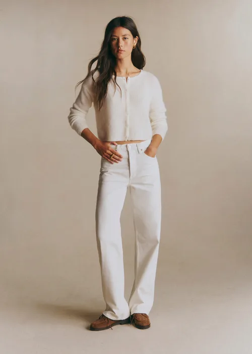 Gilet Gaspard Crop - Écru — image 4