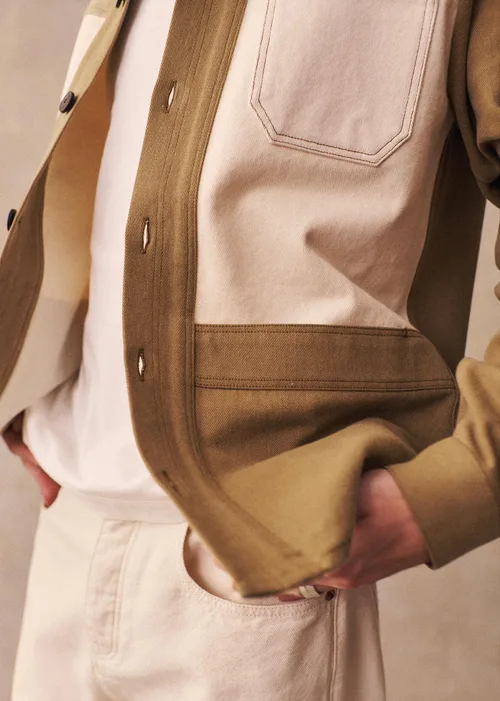 Veste Will Patchwork - Camel — image 6