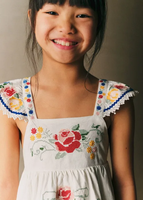 Robe Martha - Broderie Placée Spring — image 6
