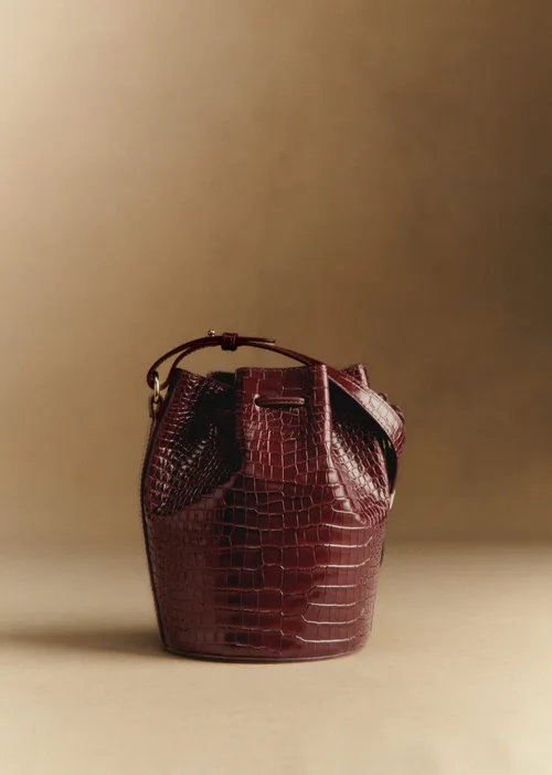 Bourse Mini Farrow - Choco Croco — image 6