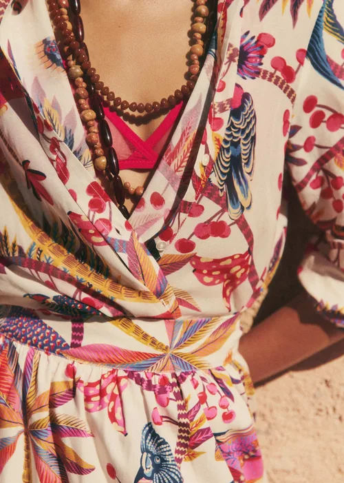 Chemise Pierro - Sézane x Inoui Editions - Imprimé Cerises — image 3