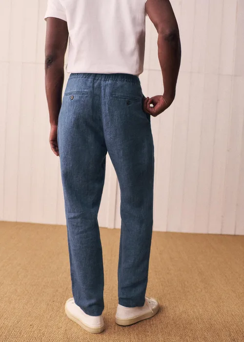 Pantalon Agnel - Bleu Chiné — image 4