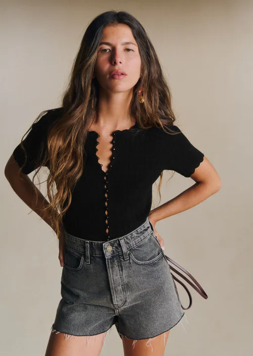 Gilet Doriane - Noir