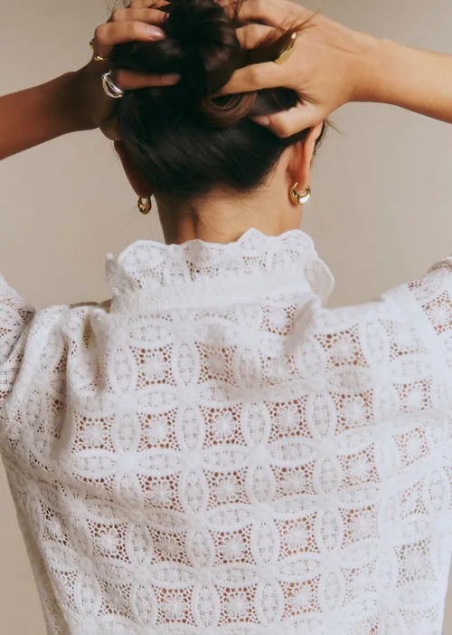 Chemise Chlo - Guipure Ecru — image 2