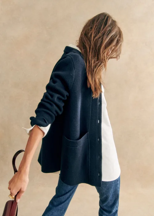 Veste Will Maille - Marine — image 4