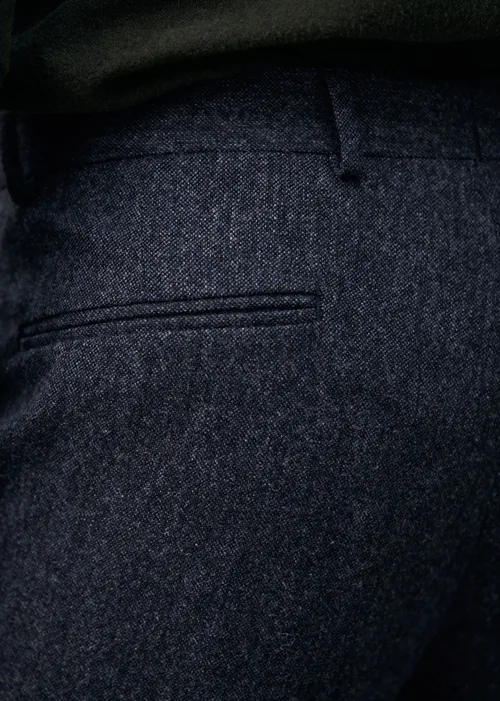 Pantalon Carl - Tweed Bleu Chiné — image 3