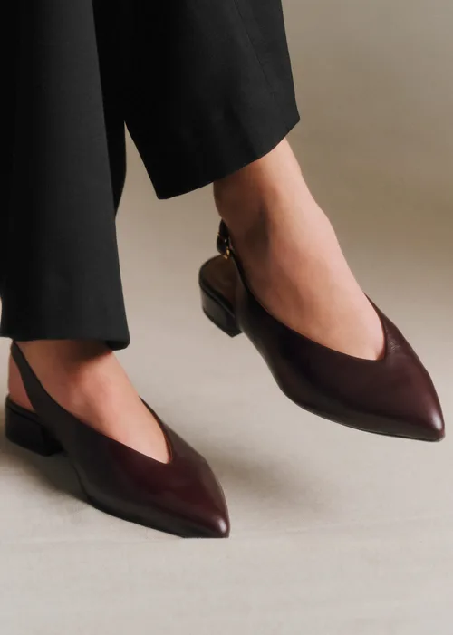Ballerines Low Suzanne - Bordeaux Vintage — image 4
