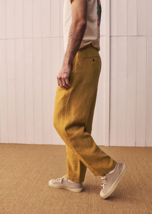 Pantalon Floris - Moutarde — image 4
