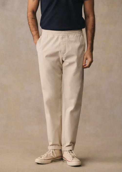 Pantalon Danny Coton Lin - Naturel — image 7