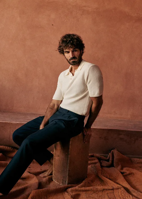 Polo Maille Simeone - Blanc — image 2