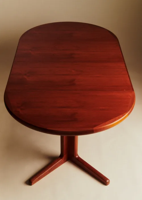 Table à manger vintage en bois massif - Bois Massif — image 9