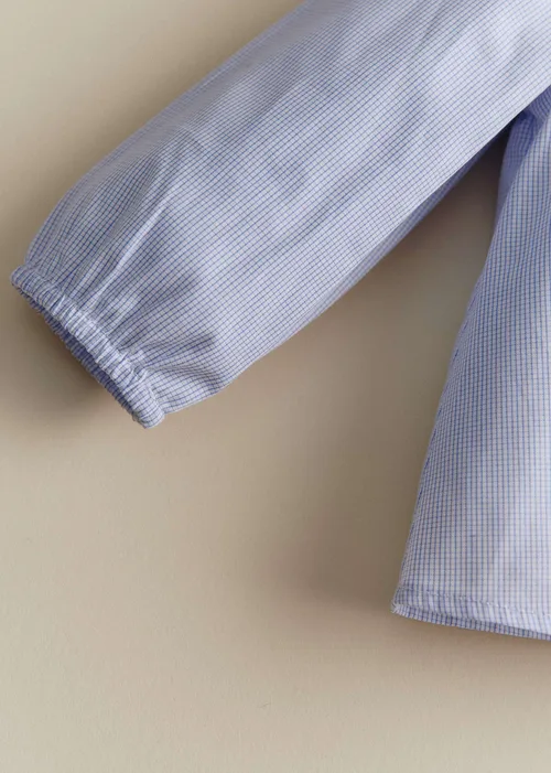 Chemise Joanne - Mini Carreau Bleu — image 3