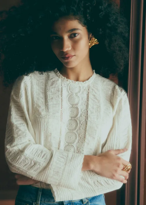 Chemise Bamba - Broderie Ecru