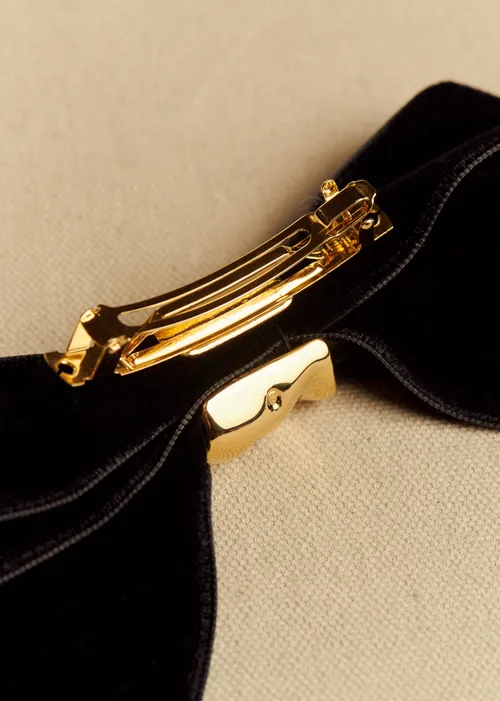 Barrette Mégane - Noir Doré — image 4