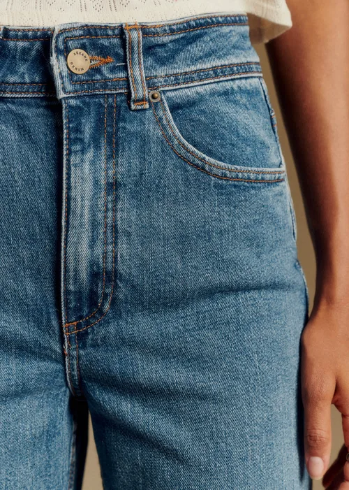 Le Crop - Bleu Denim — image 3
