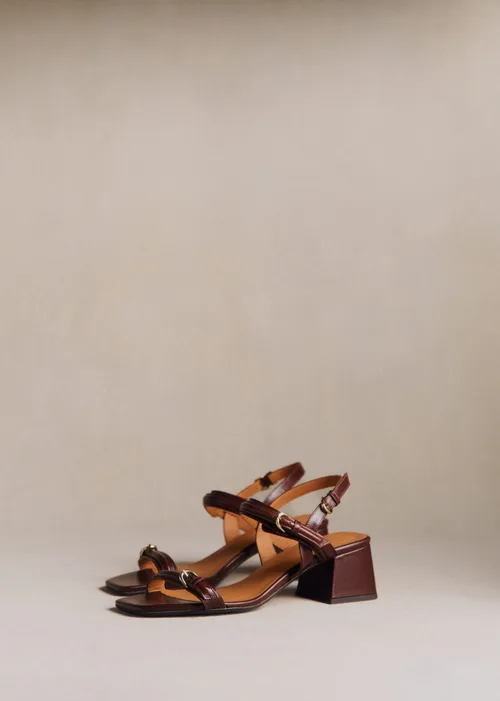 Sandales Ilaria - Chocolat Lisse — image 5