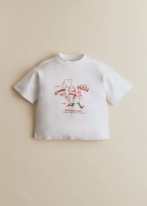 T-Shirt Pizzaiolo - Ecru