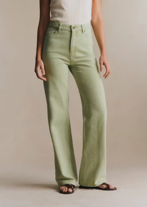 Pantalon Le Wide Leg - Pistache
