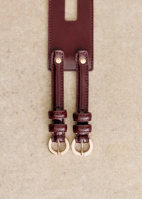 Ceinture Dita - Bordeaux Glacé — image 3