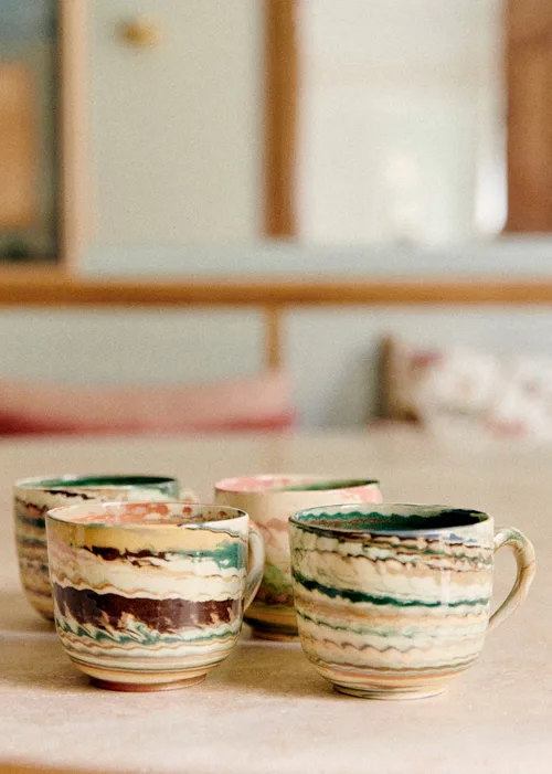 Coffret de 4 tasses - Florence Girod - Terre Mêlée — image 4