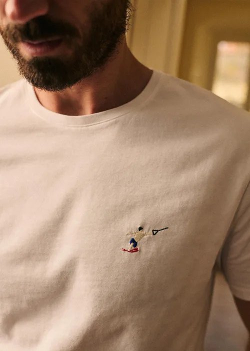 T-Shirt Ski Nautique - Blanc — image 6