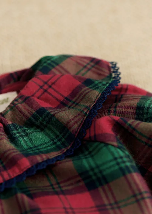 Blouse Héloïse - Carreaux rouge et vert — image 4