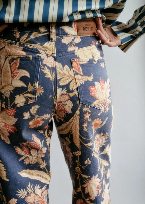 Pantalon Le Wide Leg - Imprimé Été sans fin — image 3