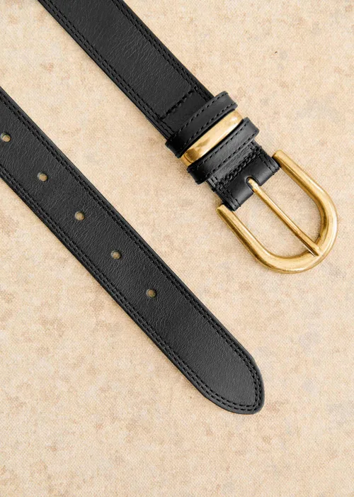 Ceinture Taylor - Noir Lisse Héritage — image 4