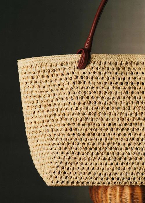 Cabas LEONIE - Raphia Naturel — image 5