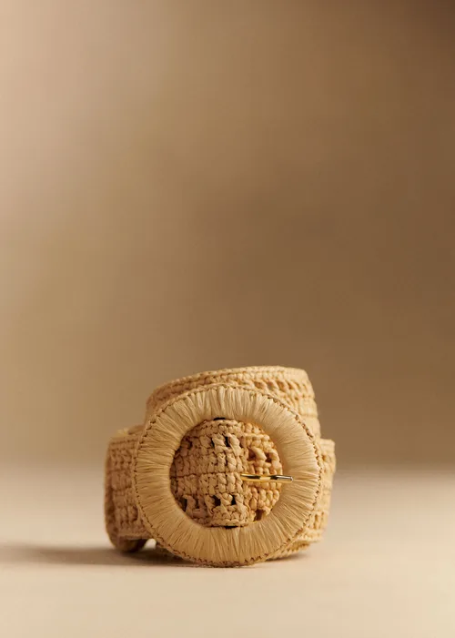 Ceinture Nella - Raphia Naturel