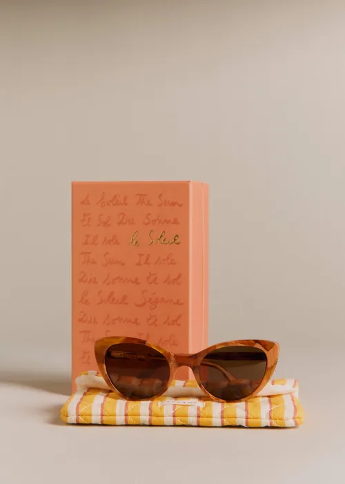 Lunettes de soleil Bianca - Écaille Caramel — image 4