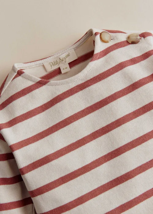 Marinière Colette - Ecru / Bois De Rose — image 3