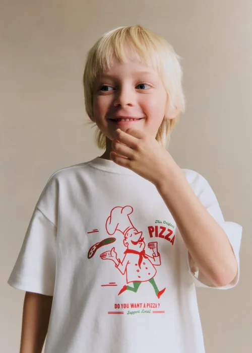 T-Shirt Pizzaiolo - Ecru — image 3