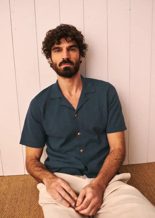 Chemise Maille Jonas - Bleu — image 3