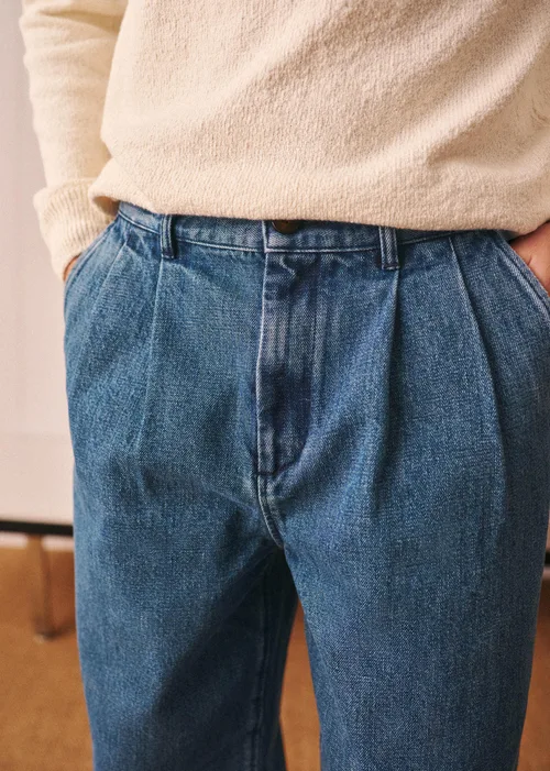Pantalon Stewart - Denim bleu — image 2