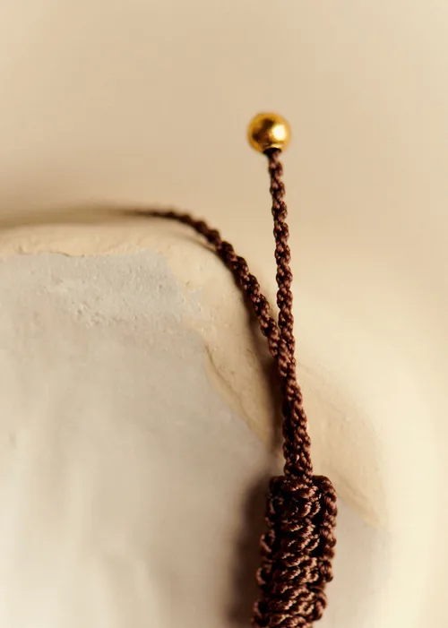 Bracelet Lily - Trèfle Chocolat — image 3