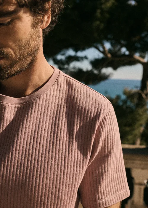 T-Shirt Celan - Vieux Rose — image 4