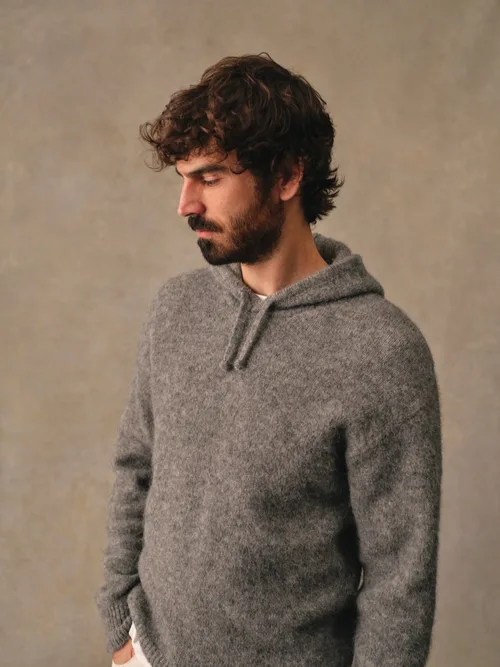 Hoodie Joshua - Gris Chiné — image 7