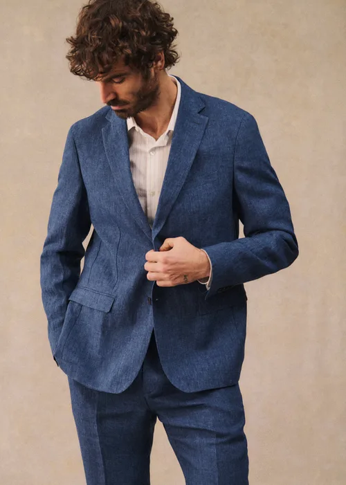 Veste Deon - Bleu Chiné — image 3