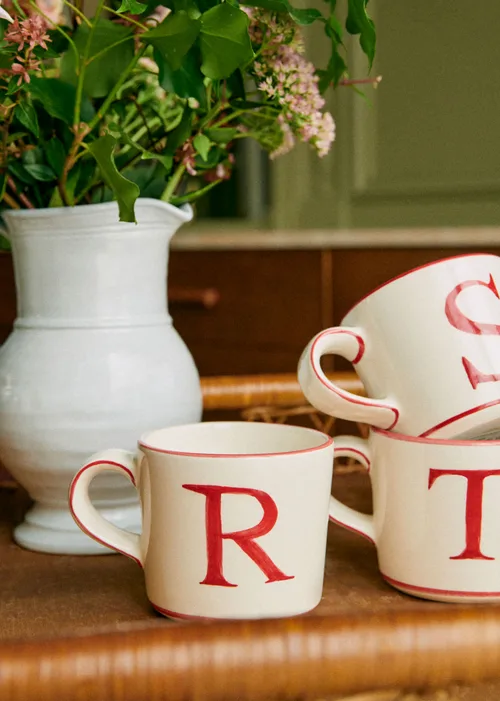 Tasse Tempo - Lettre H - Rouge — image 9