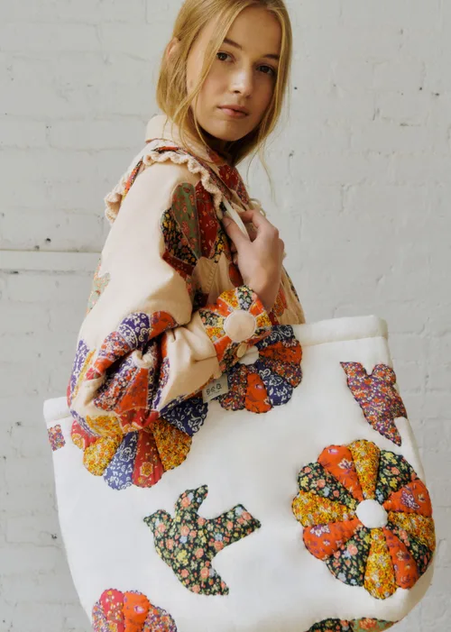 Maxi Cabas - Sézane x Sea NY - Patchwork Woodstock — image 3