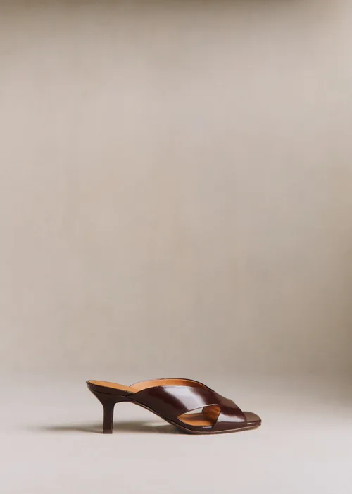 Mules Ingrid - Chocolat Vintage — image 4