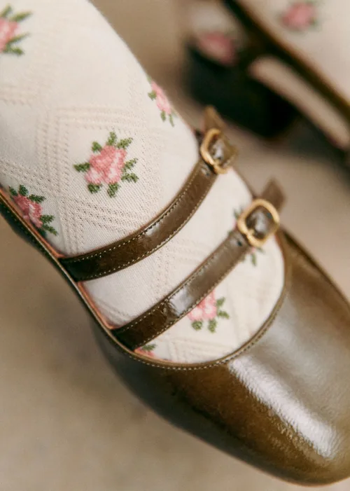 Chaussettes Julia - Écru — image 4