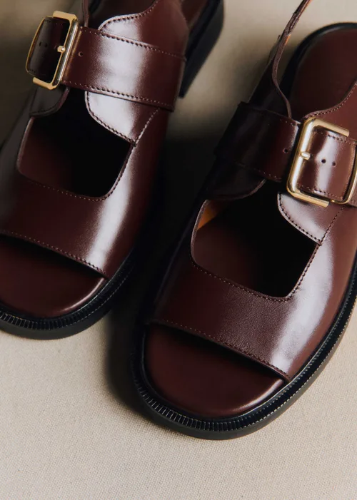 Sandales Low Hector - Chocolat Glacé — image 3
