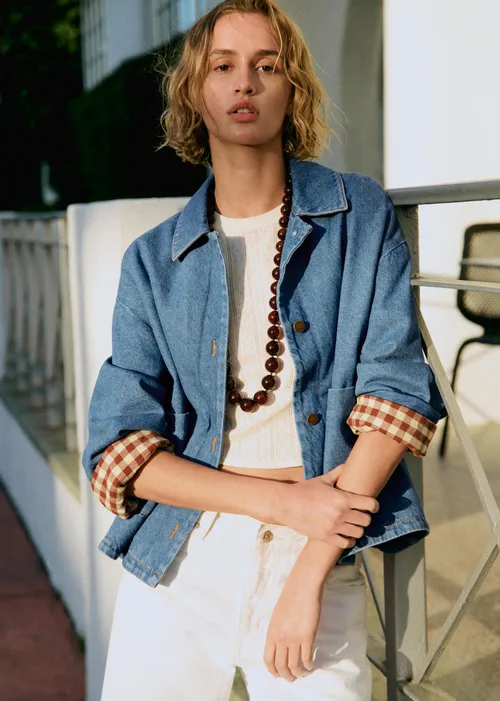 Veste Mia - Bleu Denim — image 3