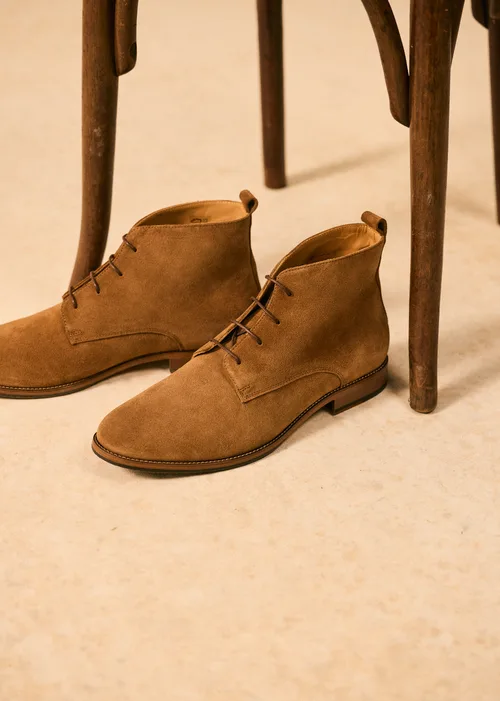Bottines Chukka John - Daim Camel — image 5
