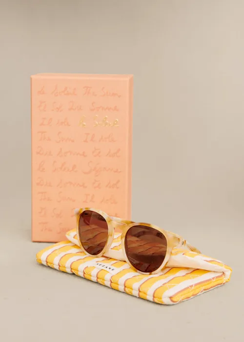 Lunettes de soleil Penelope - Écaille Jaune — image 3