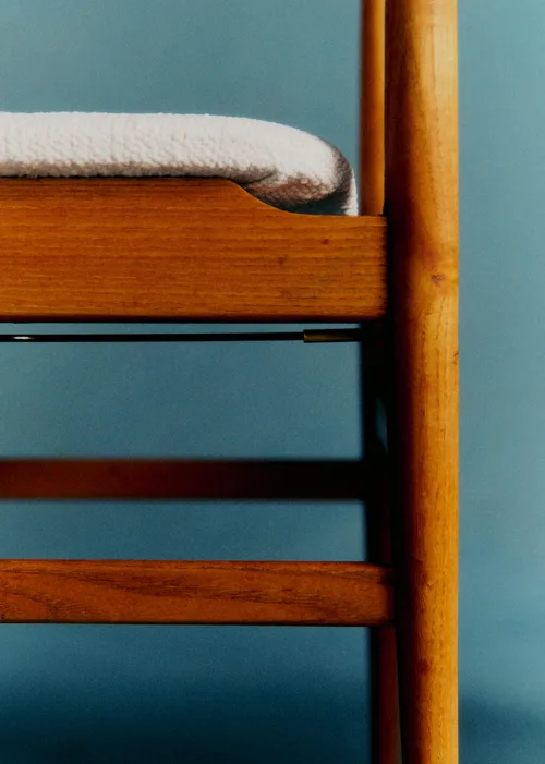 Paire de chaise par Waimea années 60 - Hêtre Massif — image 3