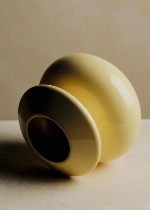 Vase Romie Objetti - Petit Modèle - Jaune — image 3