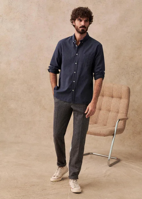 Pantalon Carl - Tweed Anthracite — image 5
